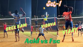 Acid’s vs Fsc 🔥 set1 udayarvilai Match  kanyakumari [upl. by Tongue]