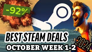 The BEST Steam deals for OCTOBER 2024 Part 1 [upl. by Starinsky]