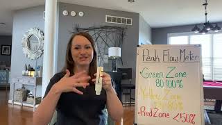 Using a Peak Flow Meter to monitor your breathing health youtube asthma healthy breathe [upl. by Winou907]