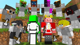 2 Minecraft Speedrunners VS 8 Hunters  But Its FanMade [upl. by Meesan]