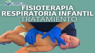 FISIOTERAPIA INFANTIL RESPIRATORIA  TRATAMIENTO BRONQUITIS  Fisiolution [upl. by Farah]