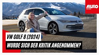 VW Golf 2024 Ein Facelift zum Geburtstag  AUTO ZEITUNG [upl. by Greiner]