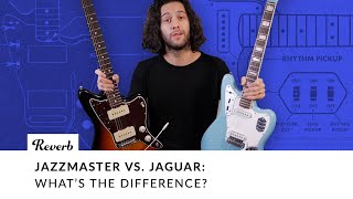 Fender Jazzmaster vs Jaguar Whats the Difference [upl. by Yekcin]