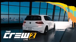 Dando rolê com o Golf gti no The crew 2 [upl. by Deeas]