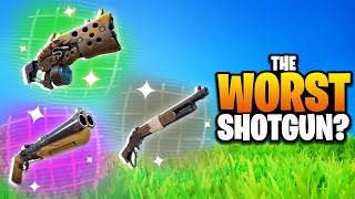 What Is the Worst Shotgun in Fortnite History [upl. by Bever166]