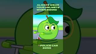 Stay Safe ⛑ Police Car Song amp Nursery Rhymes for Kids 👮‍♂️😻 PURR PURR [upl. by Linnette]