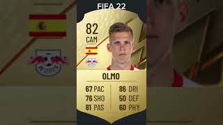 Dani olmo FIFA evolution [upl. by Arde]