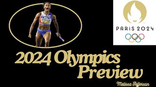 Melissa Jefferson  2024 Olympic Spotlight  100m [upl. by Reifnnej]