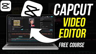 CapCut Tutorial for Mac and PC 2024  Best Free Video Editor [upl. by Ayeki764]