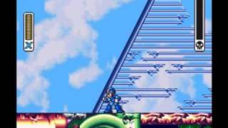 Mega Man X  Storm Eagle Perfect Run Part 1 [upl. by Heall]