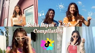 Sofia Reyes 123  Dance Challenge Compilation [upl. by Housum]