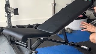 BARWING 90° Adjustable Weight Bench Workout Bench Review Bring Versatility And Simplicity To Your [upl. by Drarreg702]