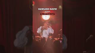 DAMIANO DAVID per la prima volta live con BORN WITH A BROKEN HEARTH trending concerto viralvideo [upl. by Suiraj]