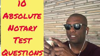 Notary Test Questions Exposed VLOG How To Become A Notary [upl. by Zebulon361]