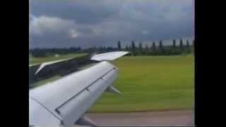 Britannia Airways Flight From Ibiza to Birmingham Int Airport Boeing 757204 GBYAG [upl. by Tanhya]