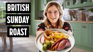 Americans Try Making British Sunday Roast Dinner for the First Time [upl. by Kiah]