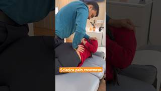 Sciatica pain chiropractic treatment trending shortfeed trend [upl. by Guinevere]