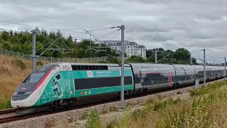 Spot à Cesson SévignéRennes TGV CC 72000 Naviland [upl. by Hahnert]