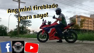 Honda CBR150r V4 Reviewacceleration test and top speed [upl. by Rehtae555]