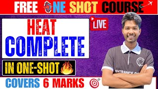 HEAT 6 MARKs in ONE SHOT🔥 Complete Formula  Tricks  Questions [upl. by Ric]