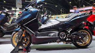 2023 New Yamaha TMAX Tech MAX Dark Petrol [upl. by Fernandina]