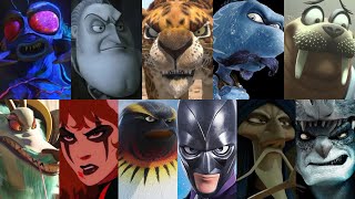 Defeats of my Favorite Animated NonDisney Movie Villains Part XXIV [upl. by Ainotna]