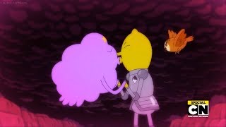 Adventure Time  Lemongrab and Lumpy Space Princess Kiss [upl. by Aohsoj]