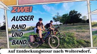 Zwei außer Rand und Band mit dem eBike auf Entdeckungstour nach Woltersdorf ebike ebikelove [upl. by Namlak]