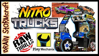 Raw Thrills NITRO TRUCKS Arcade Game 2019 Play Mechanix [upl. by Amador902]