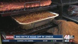 Lenexa BBQ battle begins [upl. by Oirom]