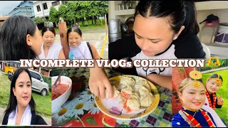 INCOMPLETE VLOGS COLLECTION❤️vlogs bipanrai [upl. by Gomer]