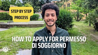 How to Apply for Permesso di Soggiorno for International Students How to Fill Residence permit form [upl. by Ahsinwad]