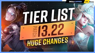 NEW TIER LIST for PATCH 1322  HUGE MAGE CHANGES [upl. by Eilak]