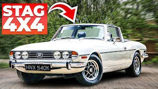 Last EVER Triumph Stag amp The Only Stag 4X4s EVER MADE Stags At Silverstone [upl. by Brianne]