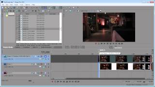 SONY Vegas Batch Render  Events [upl. by Ahilam]