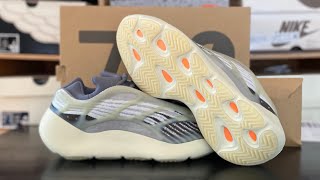 50 OFF Adidas Yeezy 700 V3 Fade Salt Unboxing [upl. by Nuawd]