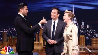 Scarlett Johansson Gets a Special Magic Trick from Dan White [upl. by Mala]