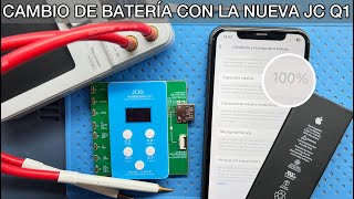 Cambio de batería en iPhone 11 con la nueva JC Q1 [upl. by Thalassa]