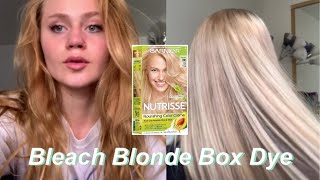 Bleaching Hair with Box Dye [upl. by Namhar]