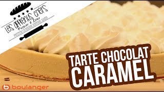 Tarte Chocolat Caramel  Atelier Boulanger Mérignac par Les Apprentis Chefs [upl. by Baelbeer]