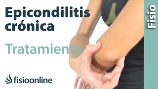 ¿Cómo tratar las tendinitis de codo rebeldes o crónicas Epicondilitis o codo de tenista [upl. by Ennahgem16]