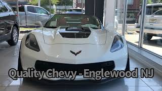 The last seven speed new Corvette Callaway Z06 Z07 left is at Quality Chevrolet of Englewood NJ [upl. by Rma688]