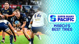 MARCH MADNESS 🤯 Marchs BEST tries  Super Rugby Pacific [upl. by Bausch]