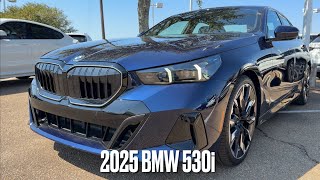 Tanzanite Blue 2025 BMW 530i M Sport [upl. by Attebasile]