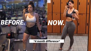 Fitness update 4 month body transformation  daisy b [upl. by Enaxor]