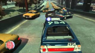 GTA IV  GAZ GAZ GAZ POLICJA GONI NAS [upl. by Ecinna]