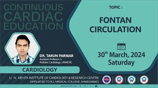 FONTAN CIRCULATIONCCECARDIOLOGY 30032024 [upl. by Anelaf569]