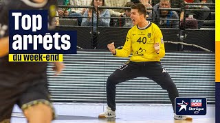 HANDBALL ⎮Les PLUS BEAUX ARRÊTS de la semaine 😱 [upl. by Llerdnad]