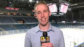 IceHogs gearing up for final regular season game [upl. by Odrarebe3]