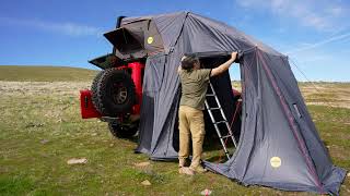 The Ultimate Guide to Roof Top Tent Annex Mounting [upl. by Aisanat]